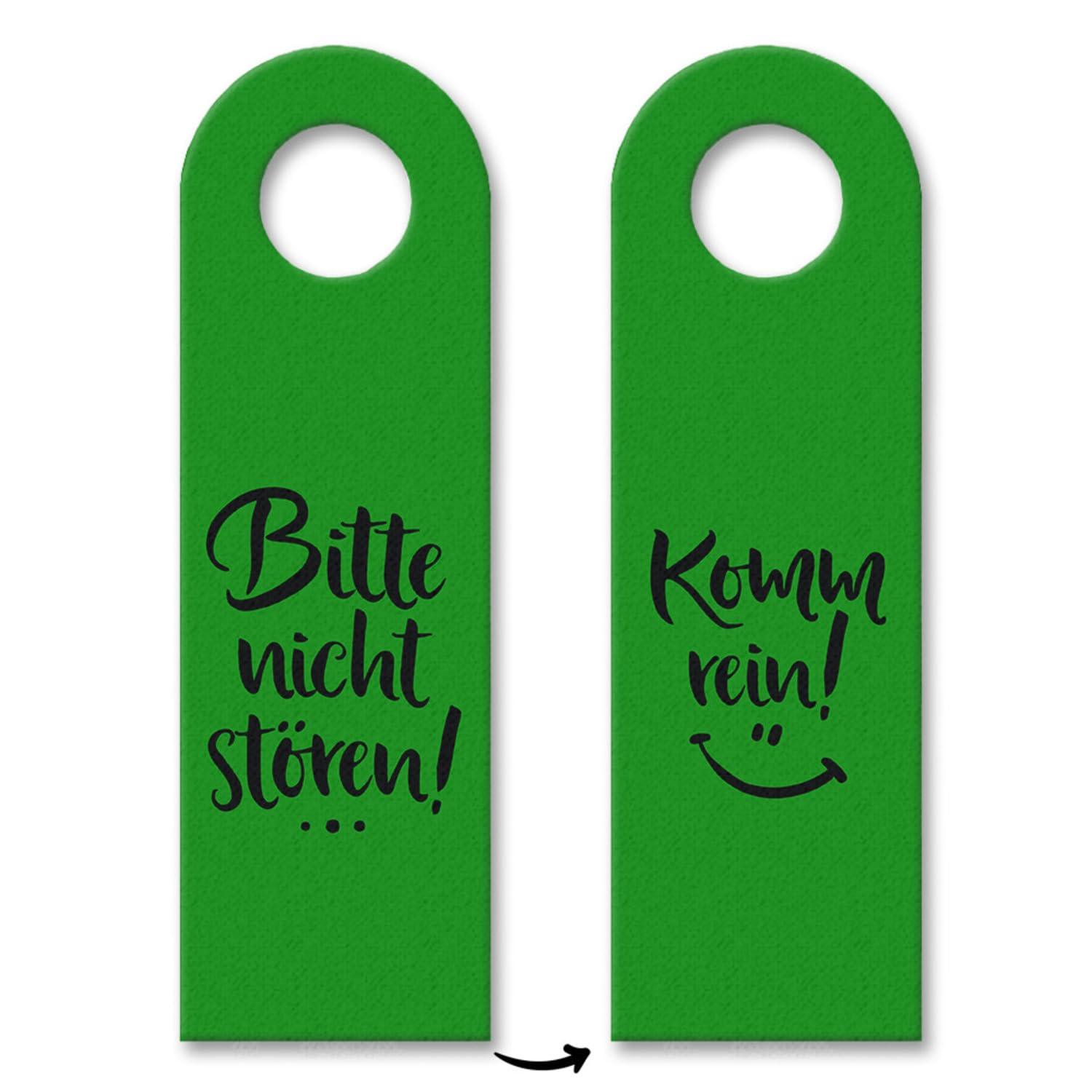 10x Bitte nicht stören oder Komm rein