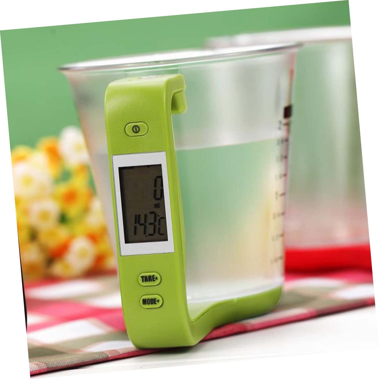 Tasse à Mesurer Numérique 1000 G/1 G en Pc-abs Vert