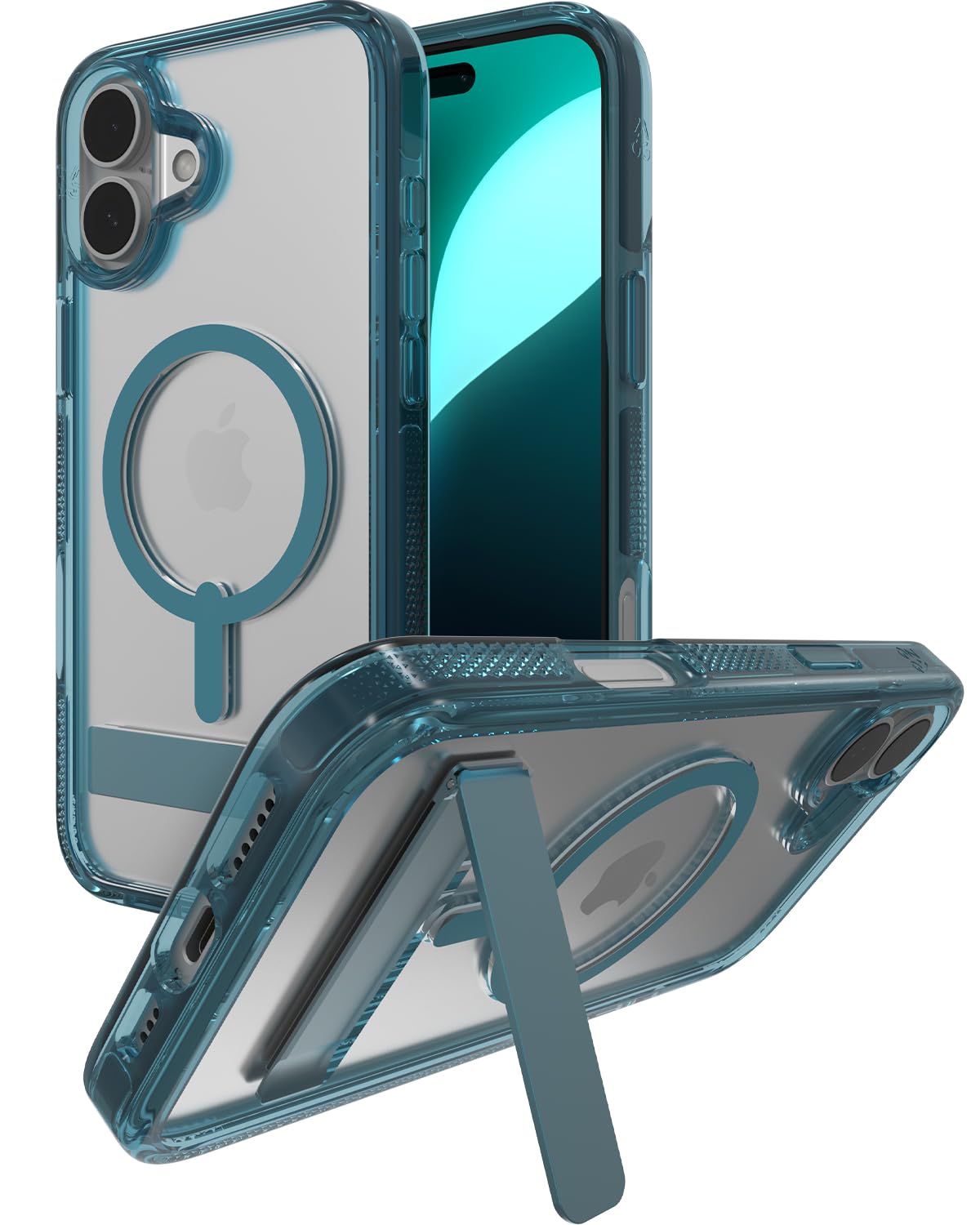 Amazon.com: ZAGG Santa Cruz Snap with Kickstand Case for iPhone 16