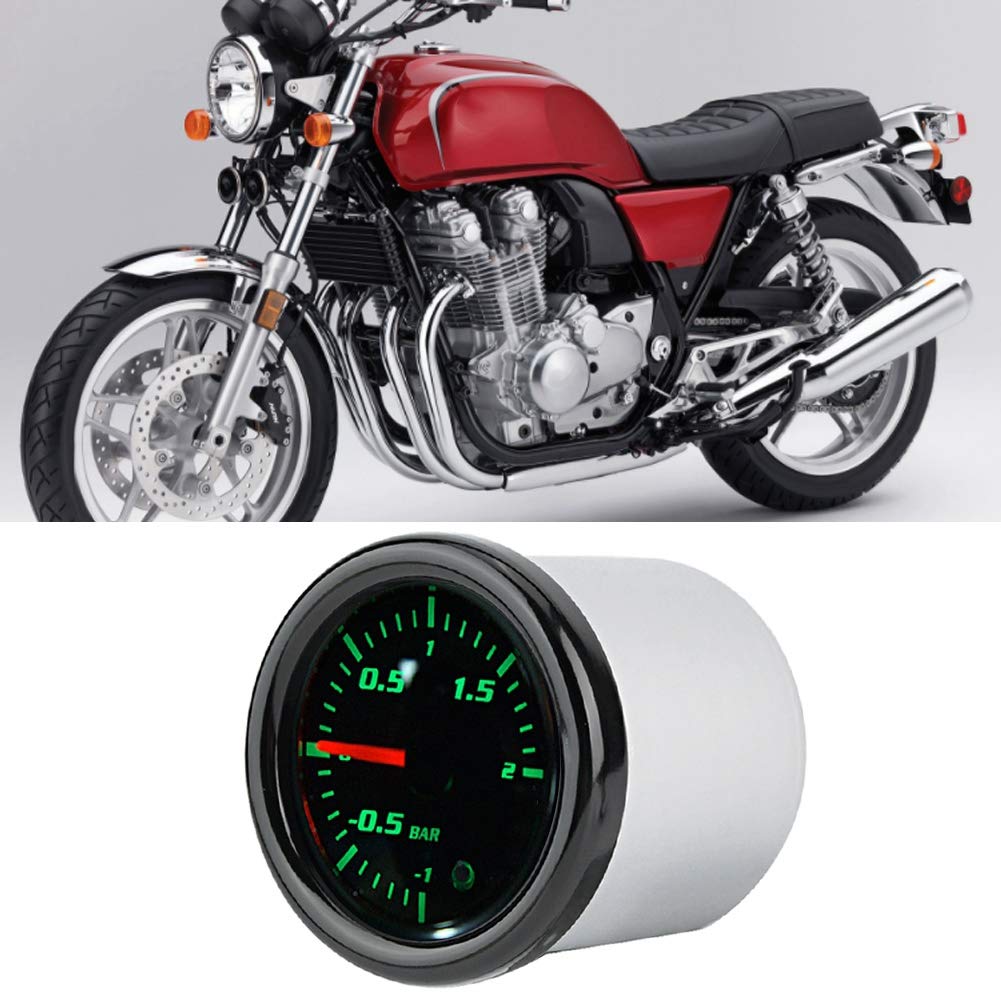 Misuratore Turbo Boost, Yctze 2" 52mm Universale Display LED Misuratore Turbo Boost Moto Con Sensore per ladedruckanzeige manometro pressione turbo