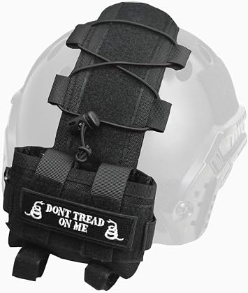 Jadedragon Tactical Helmet Battery Pouch Counterweight Pouch MK Helmet Battery Pack Balance Weight Bag