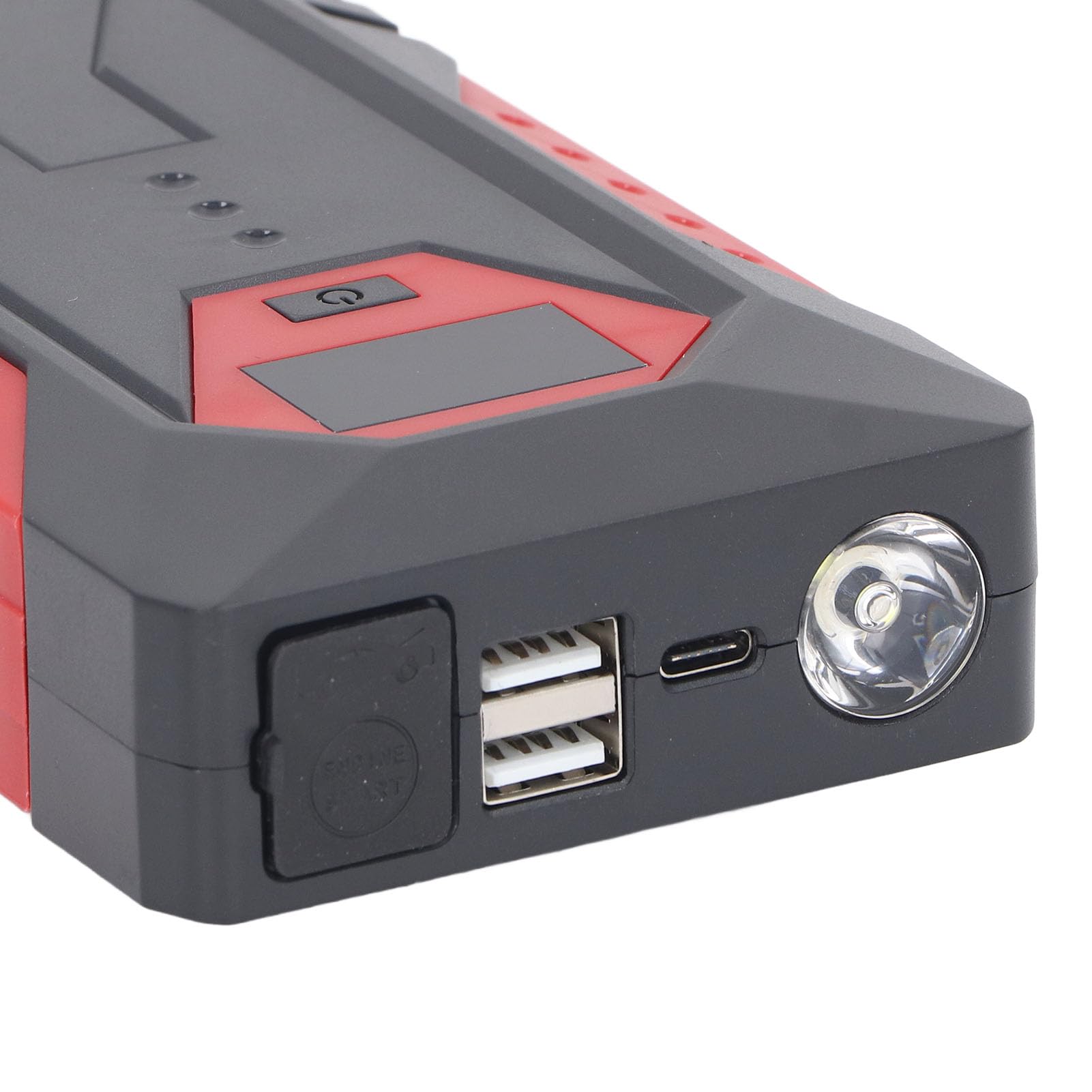 Cocoarm Cargador de BateríA de Coche de 12 V, Cargador de BateríA Portátil ABS de 18800 MAh, 600 A, Pantalla LED de Pico, Luz USB Dual para Conductores de Camping, Viajes de Emergencia en Menos 4 A