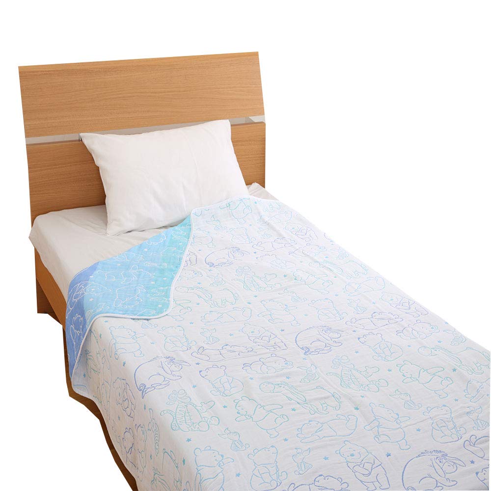 Amazon.co.jp: ディズニー 6重 ガーゼケット 昭和西川 Disney 綿100