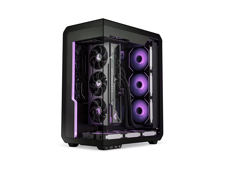 SSUPD Xhuttle Black ATX Mid Tower Gaming Case, with a Dual