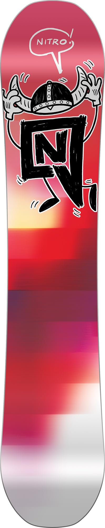 Nitro Snowboards Jungen Team PRO MK BRD ´25, Freestyleboard, Twin, Cam-Out Camber, All-Terrain