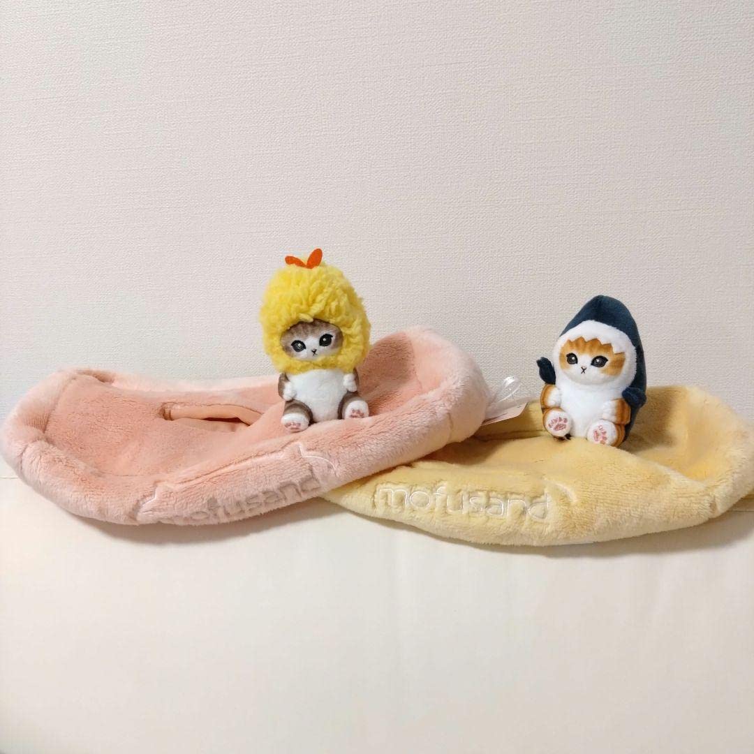 Amazon.co.jp: mofusand マスコット付き もふもふティッシュボックス