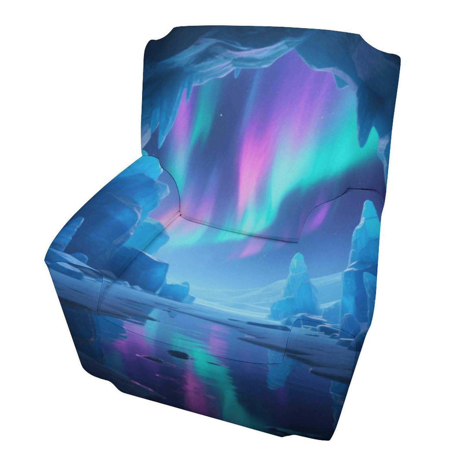 Fekiloot Style Ice Cave Wonders Couch Cover Sofa Cover Sofa Slipcover