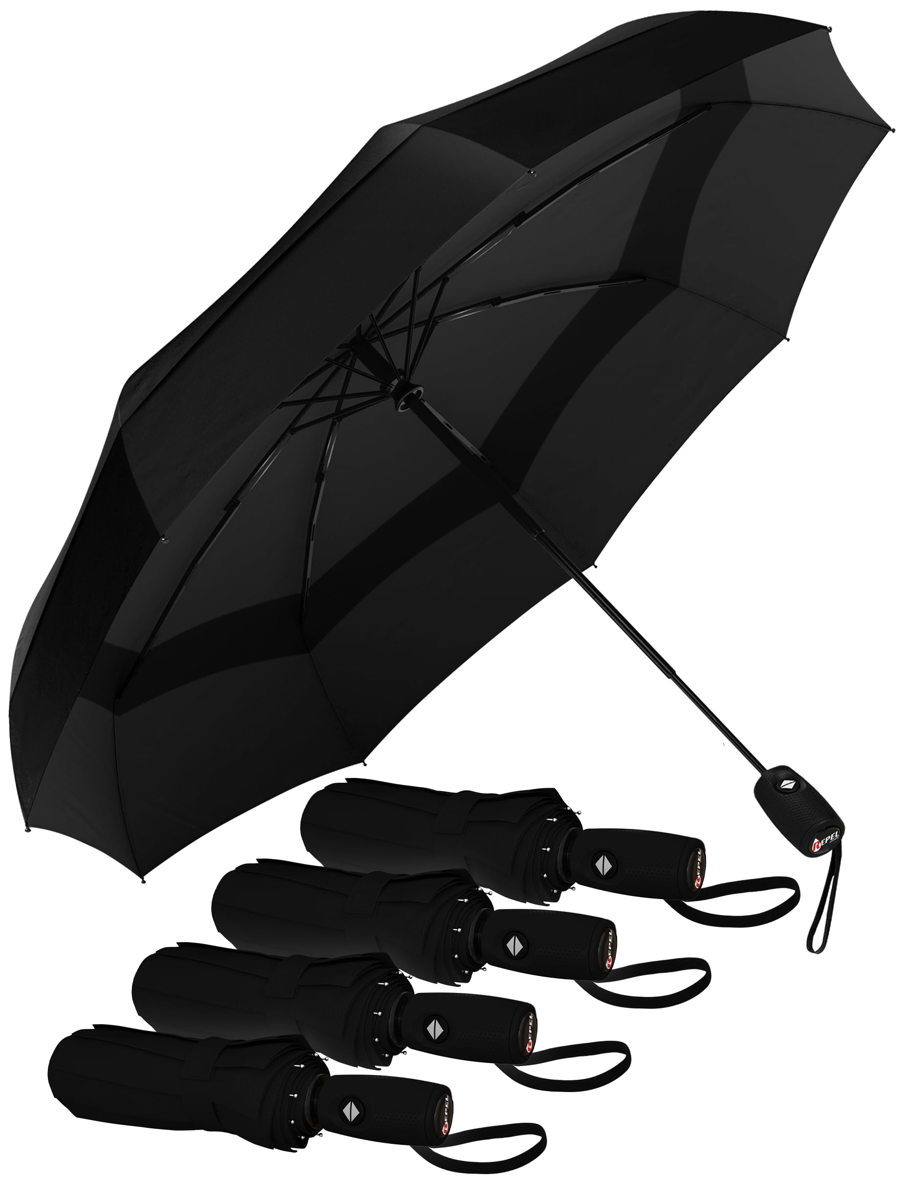 Repel Easy Touch Umbrella 11.5-Inch Dupont Teflon Travel Umbrella