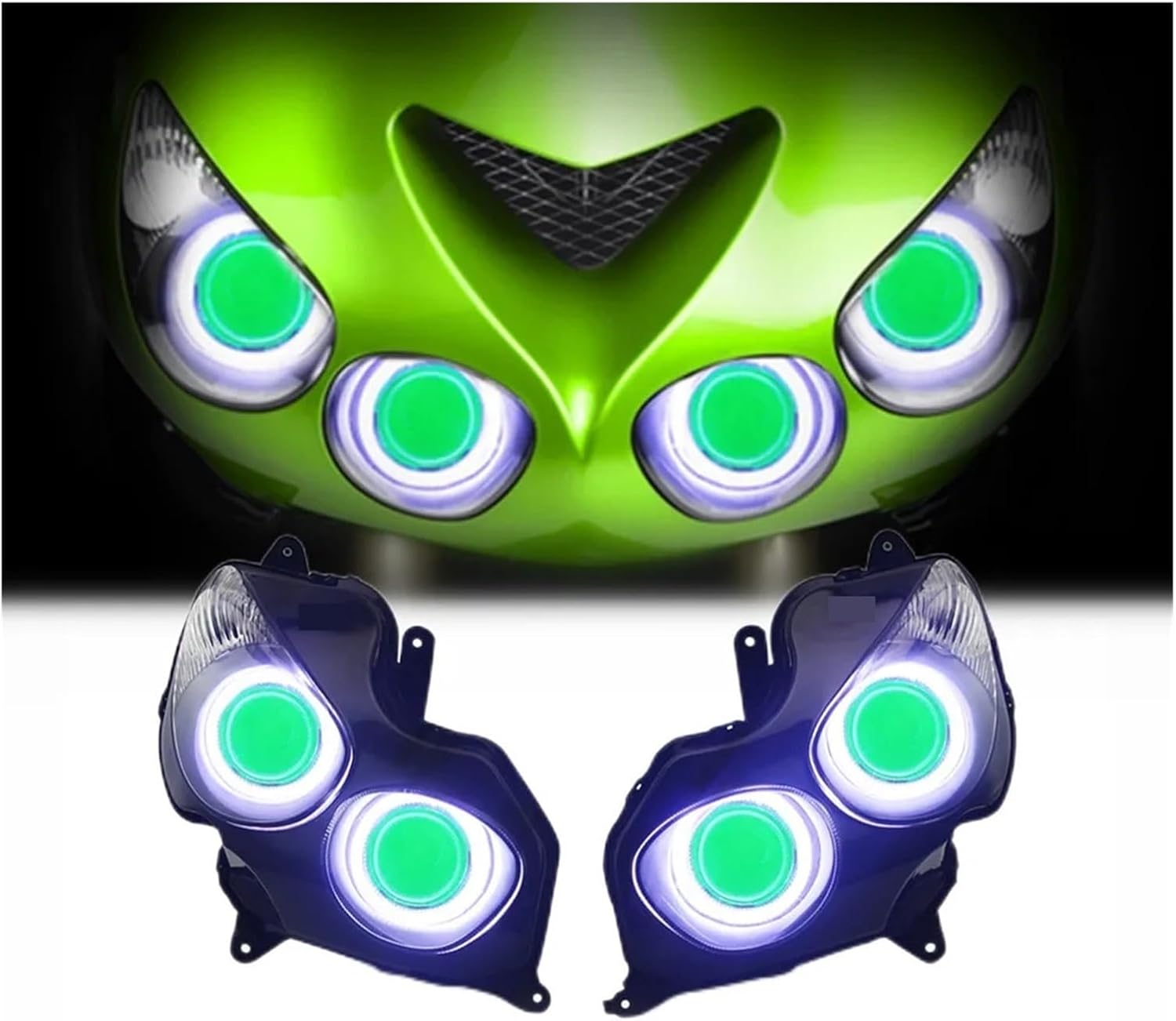 オートバイのヘッドライトヘッドランプアセンブリと互換性 Kawasaki