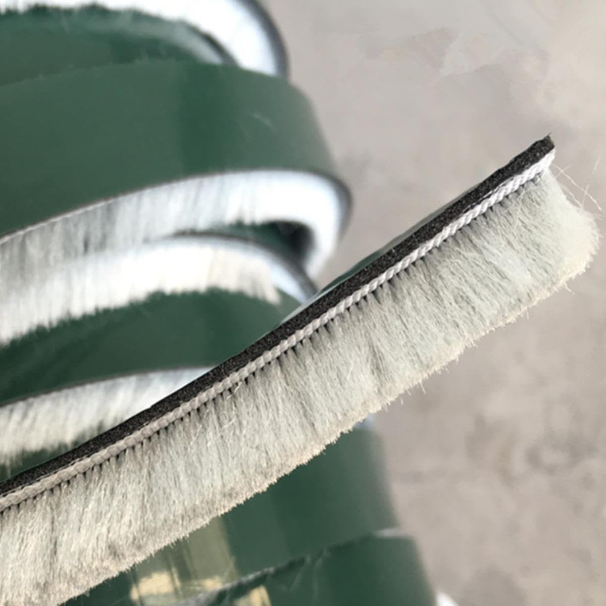 5 mètres auto-adhésif d'étanchéité coupe-vent brosse bande pour maison porte fenêtre isolation phonique bande joint élargir 20 mm brosse bande-11x7