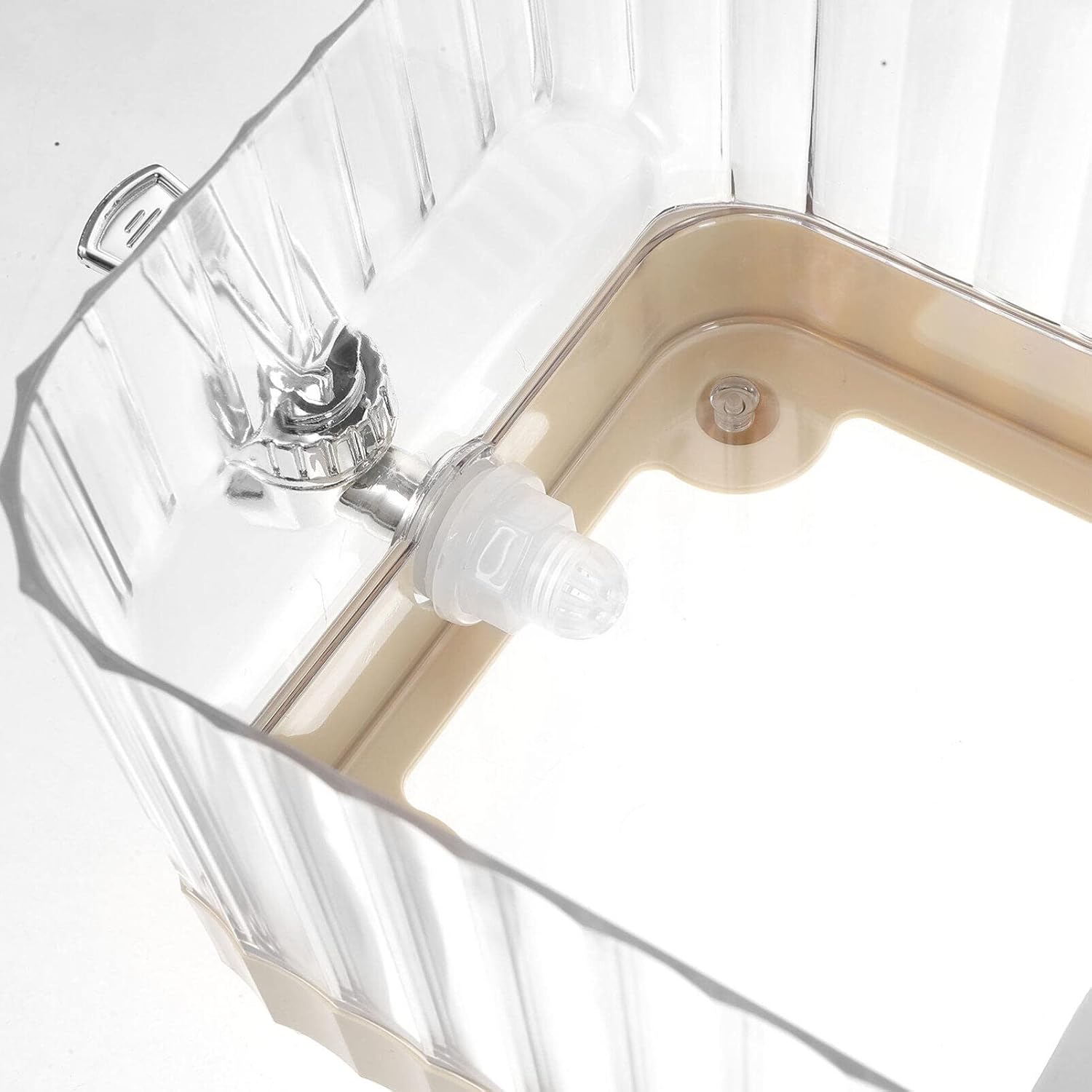 UPKOCH Fridge Beverage Dispenser Faucet Large-Capacity Cold Water Pitcher for Summer Parties Juice and Tea Container Blockage Spigot