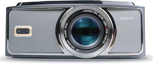 WZATCO Legend Pro, Native 1080P Fully Automatic 4K HDR Projector for Home, Ultra Bright 2500 ANSI (Intelligent OA + Screen Fit), HDMI ARC, Android…