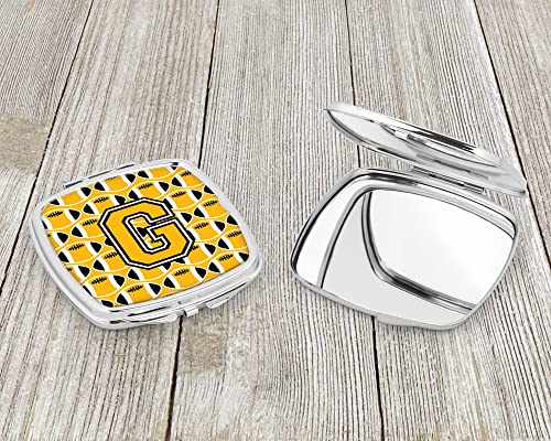 Espejo compacto rectangular para maquillaje portátil miniatura 3