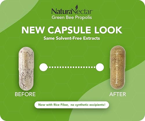 Miniatura 2 de NaturaNectar Propóleo de abeja verde | Contenido certificado por NSF | Propóleo brasileño premium | Alivio del cuidado | Apicultura ética y de
