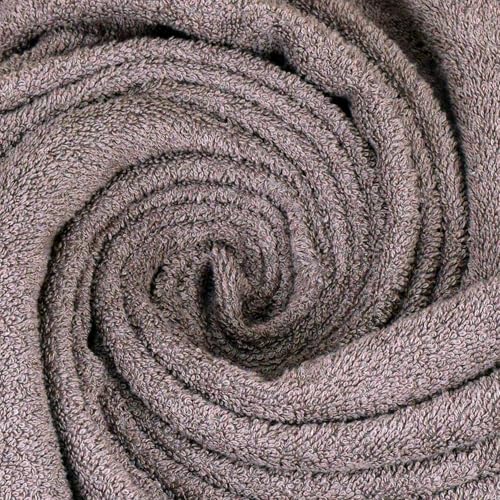 Image of RANGOLI 100% Bamboo Face Towel Set of 6, 500 GSM, Quick Dry Towels for Face, Gym, Travel, Ultra Soft Highly Absorbent, 30Cm X 30Cm, Beige, Ash Brown