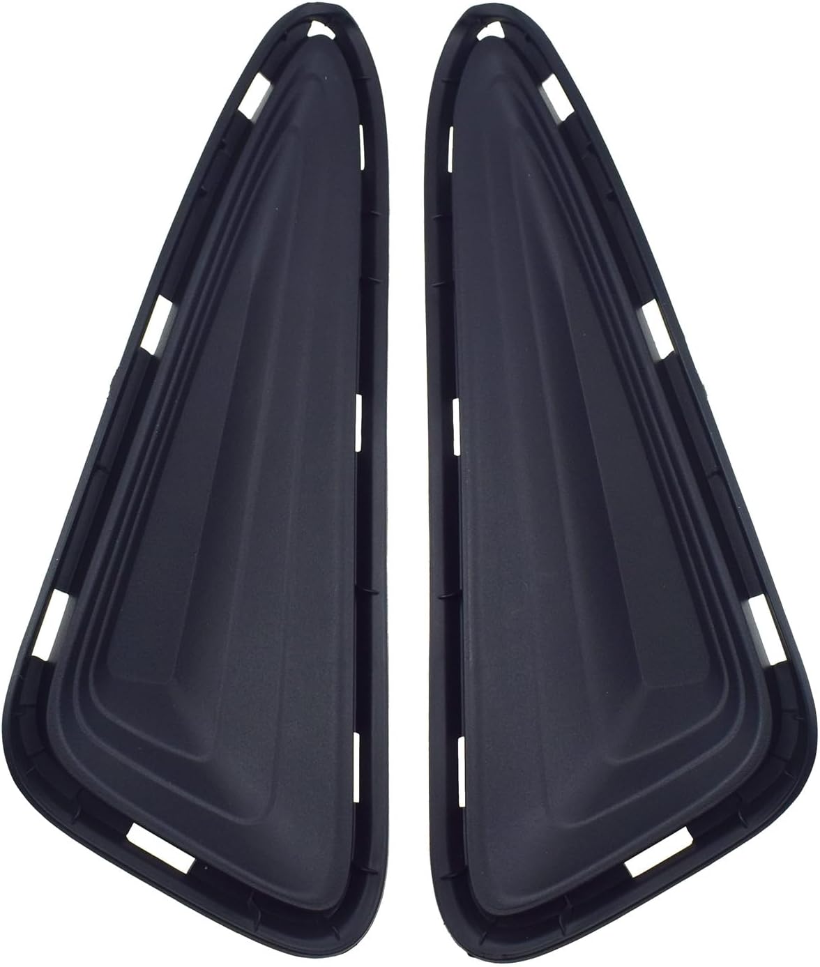 Generic Front Left & Right Side Bumper Trim Cover Black Pair For Toyota C-HR 2018-2019