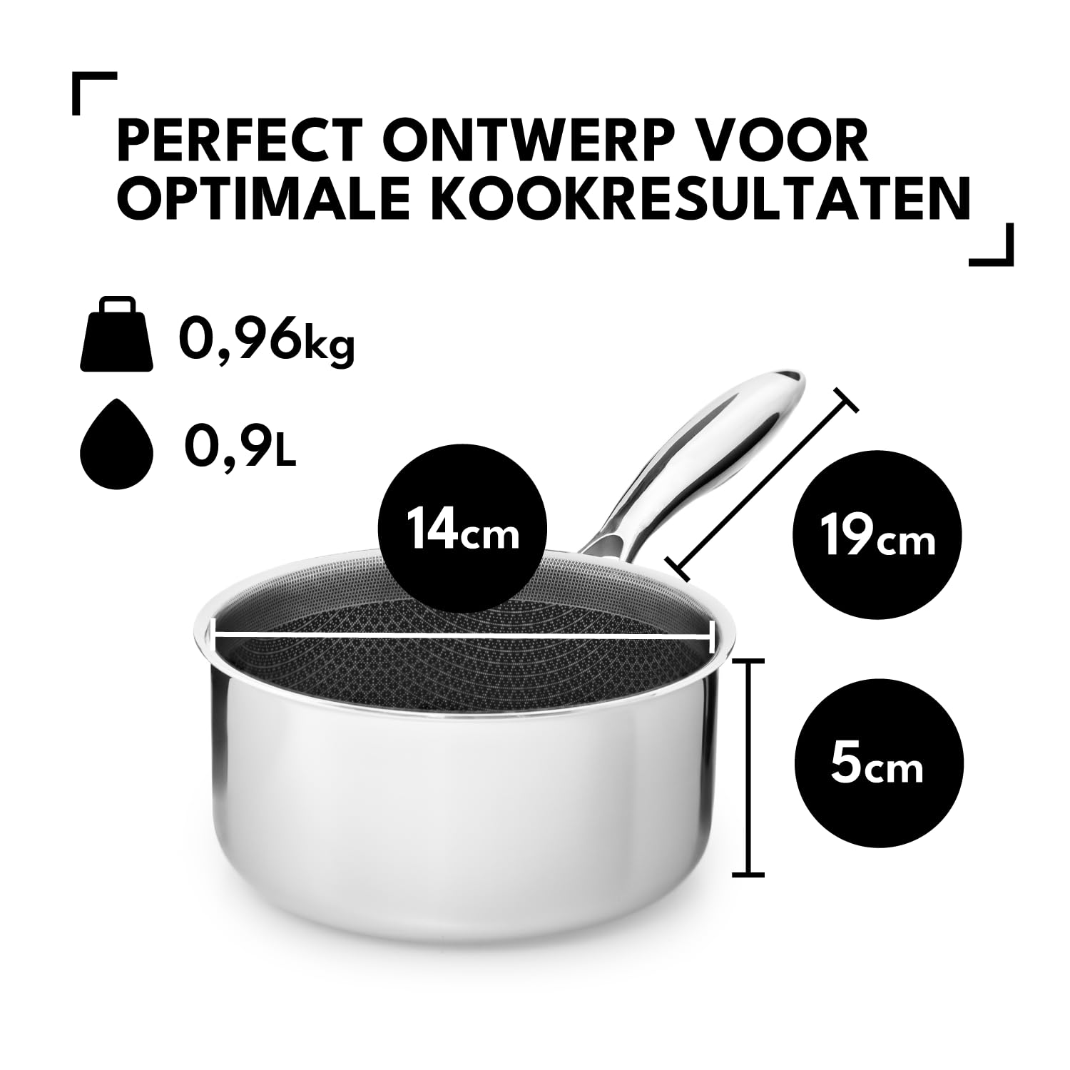 Tupperware Mastro Cookware Sauspan 1,6 l - Lastore Tupperware