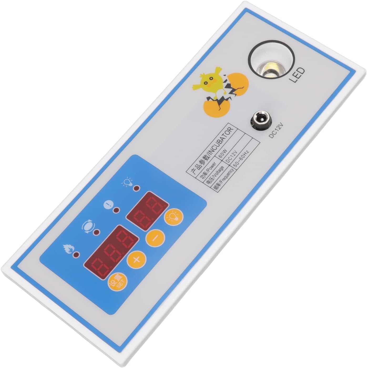 60W 12V Incubator Thermostat Automatic Temperature Controller for Mini Incubator Accessory