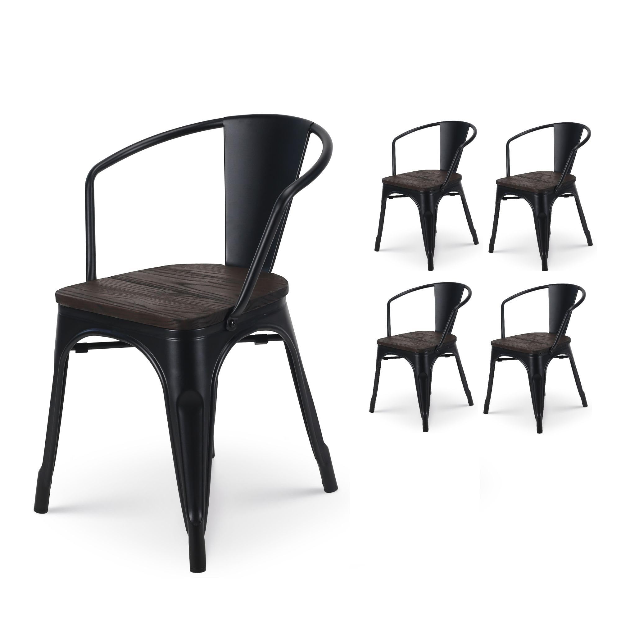 Set Di 2 Sedie Kosmi Stile Scandinavo - Velluto Imbottito E Gambe In Metallo Nero - Color Beige