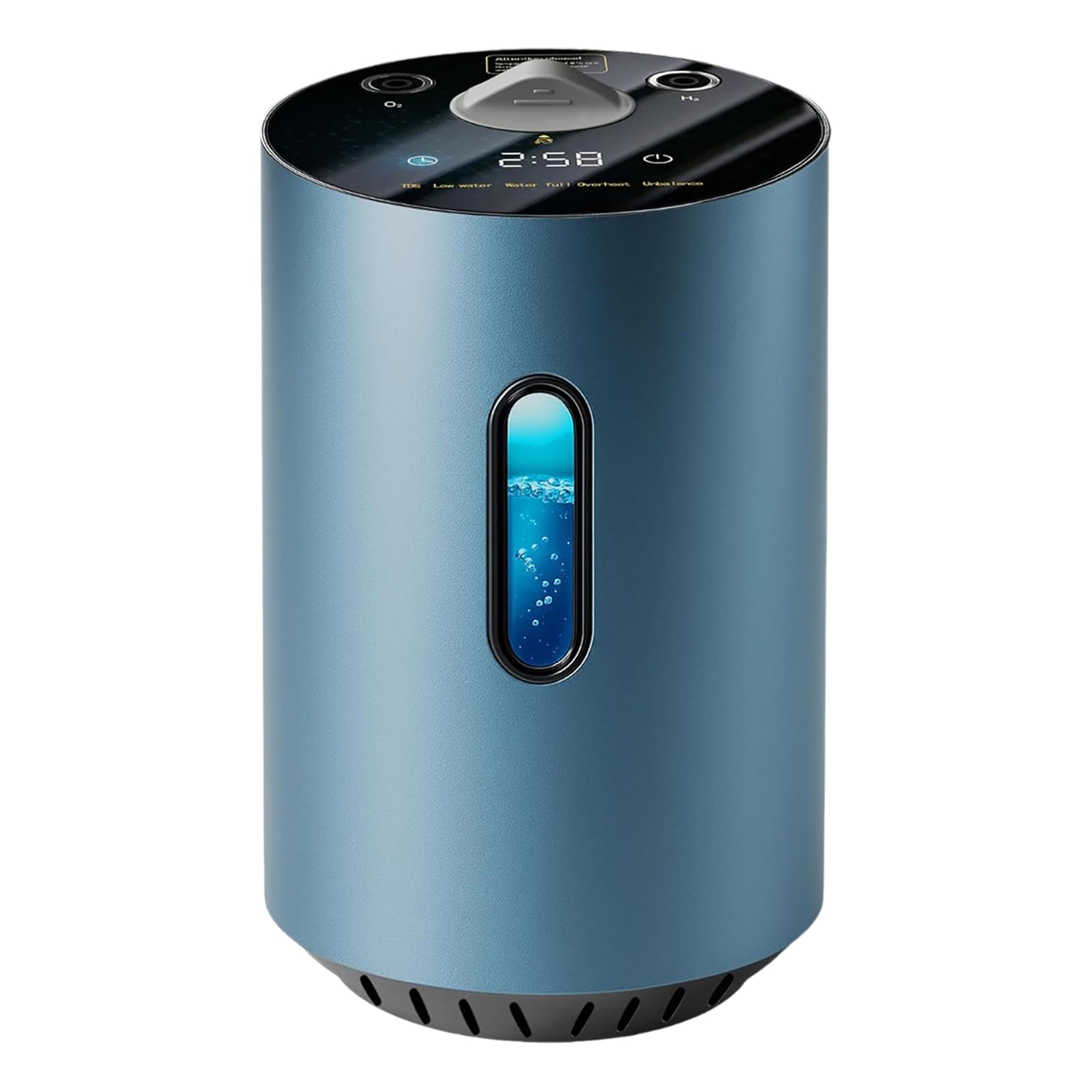 Máquina de inhalación de hidrógeno portátil, generador molecular H2 de doble puerto para recuperación y vitalidad, generador de agua de hidrógeno de 150/225 ml/min