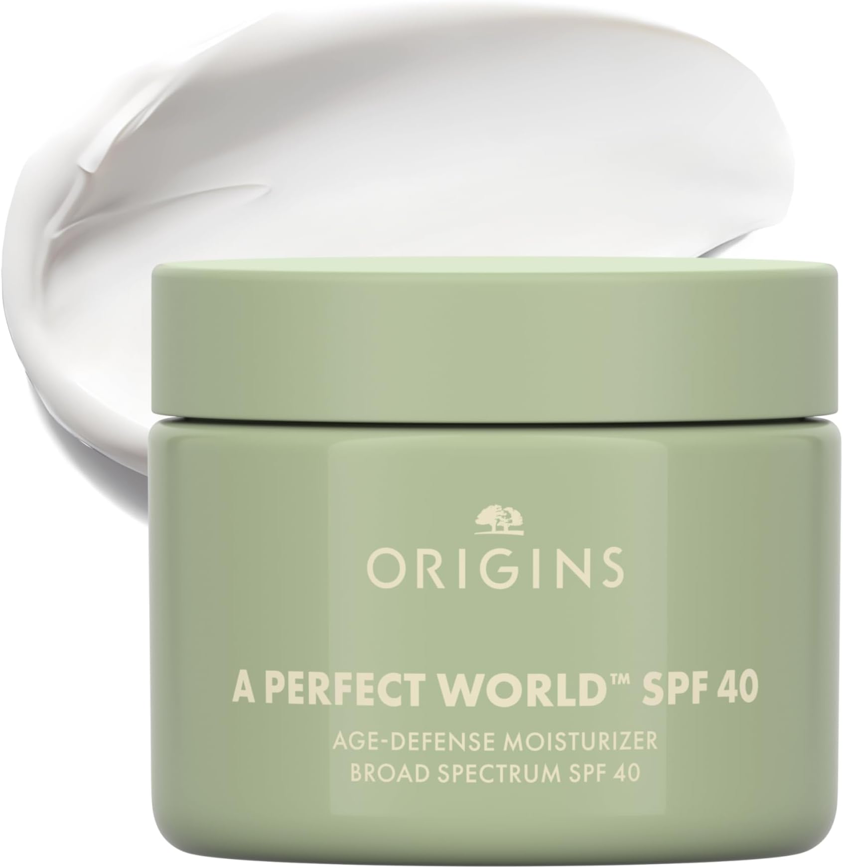 A Perfect World Age-Defense Moisturizer with SPF 40 | Hydrates & Helps Delay Visible Signs of Aging | With Antioxidants, 1.7 Fl Oz