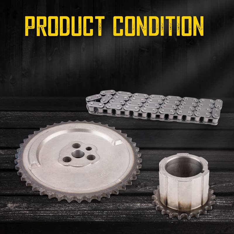 Miniatura 4 de Prolenz Kit de cadena de distribución de repuesto automotriz compatible con Chevy GMC 48L 53L 60L 1997-2004 accesorios para coche