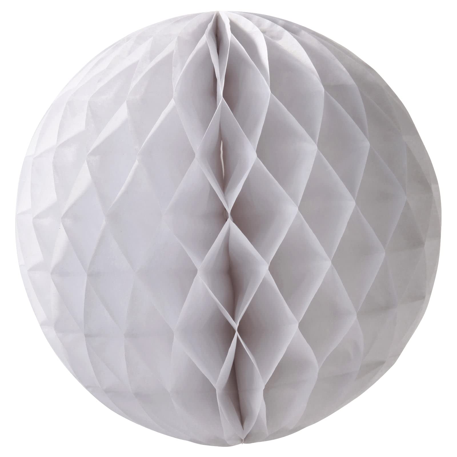 Pack of 5 Paper Honeycomb Balls [White, 15cm / 6"]