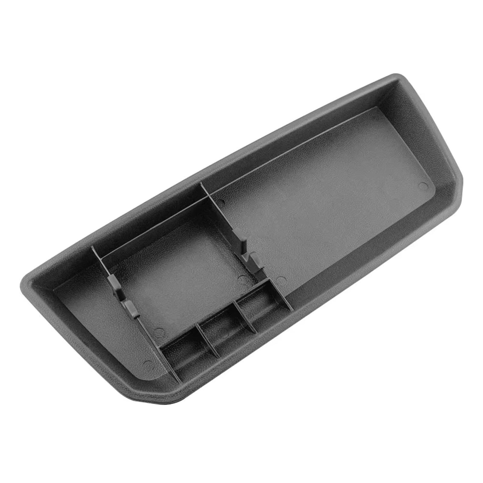 DSEQOPHH Armrest Insert Organiser Compatible With VW For Atlas For Teramont 2017-2020 1 Pcs Car Front Dashboard Console Storage Box ABS Organizer Case Auto
