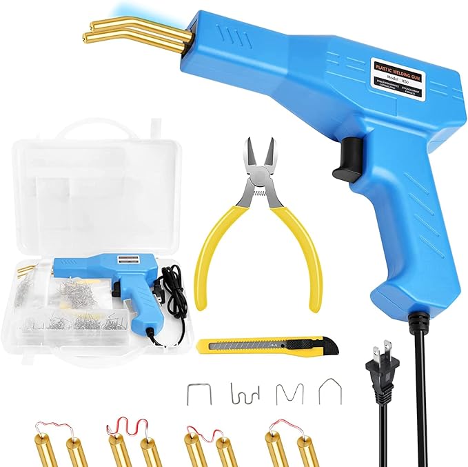 AQTZGOS Car Bumper Repair Kit, Plastic Welding Machine, 50W Thermal