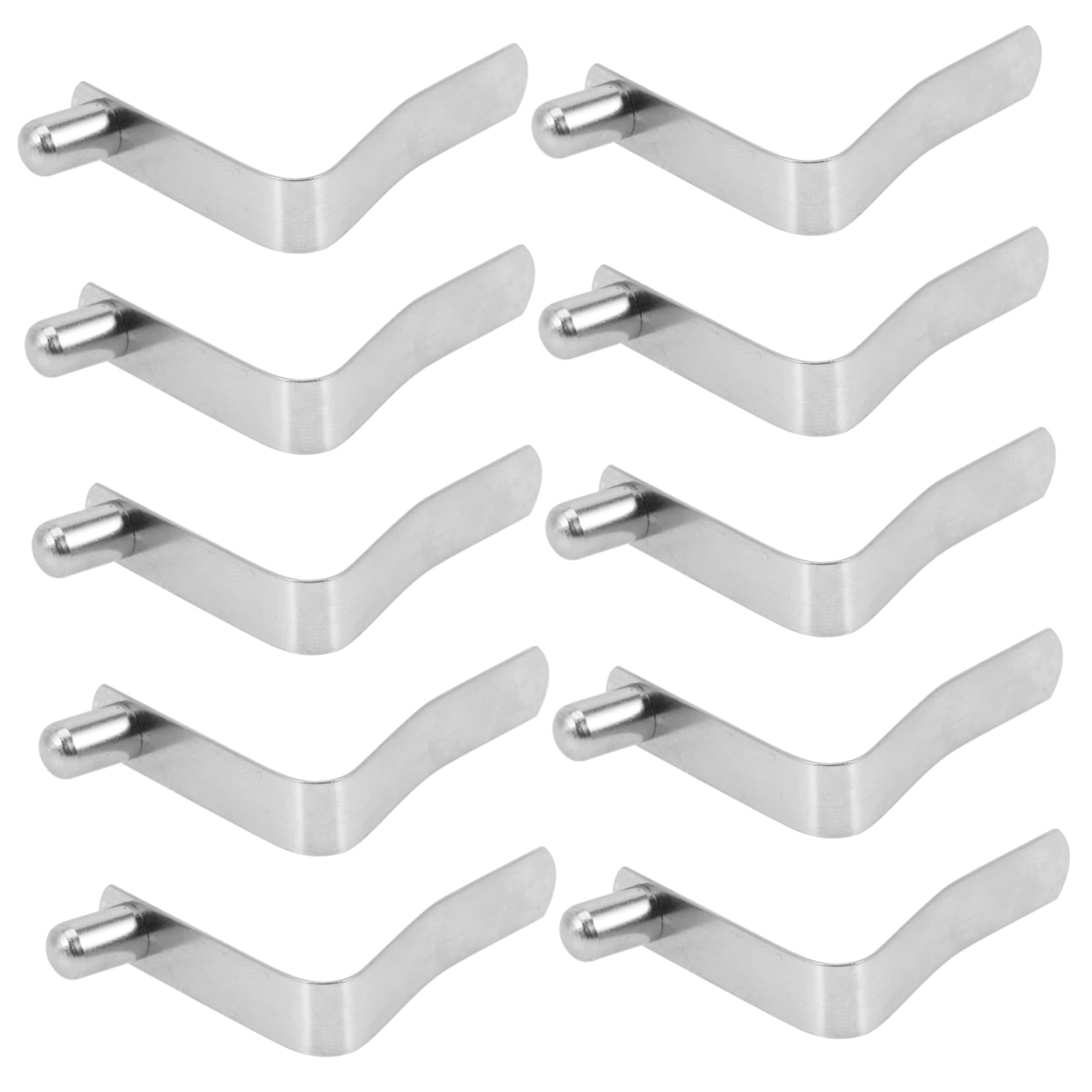 BESPORTBLE Sets Boat Buckle Tent Snap Clip Mini Carabiner Spring Snap Hook Solid Button for Tent Pole Camping Supplies Pcs