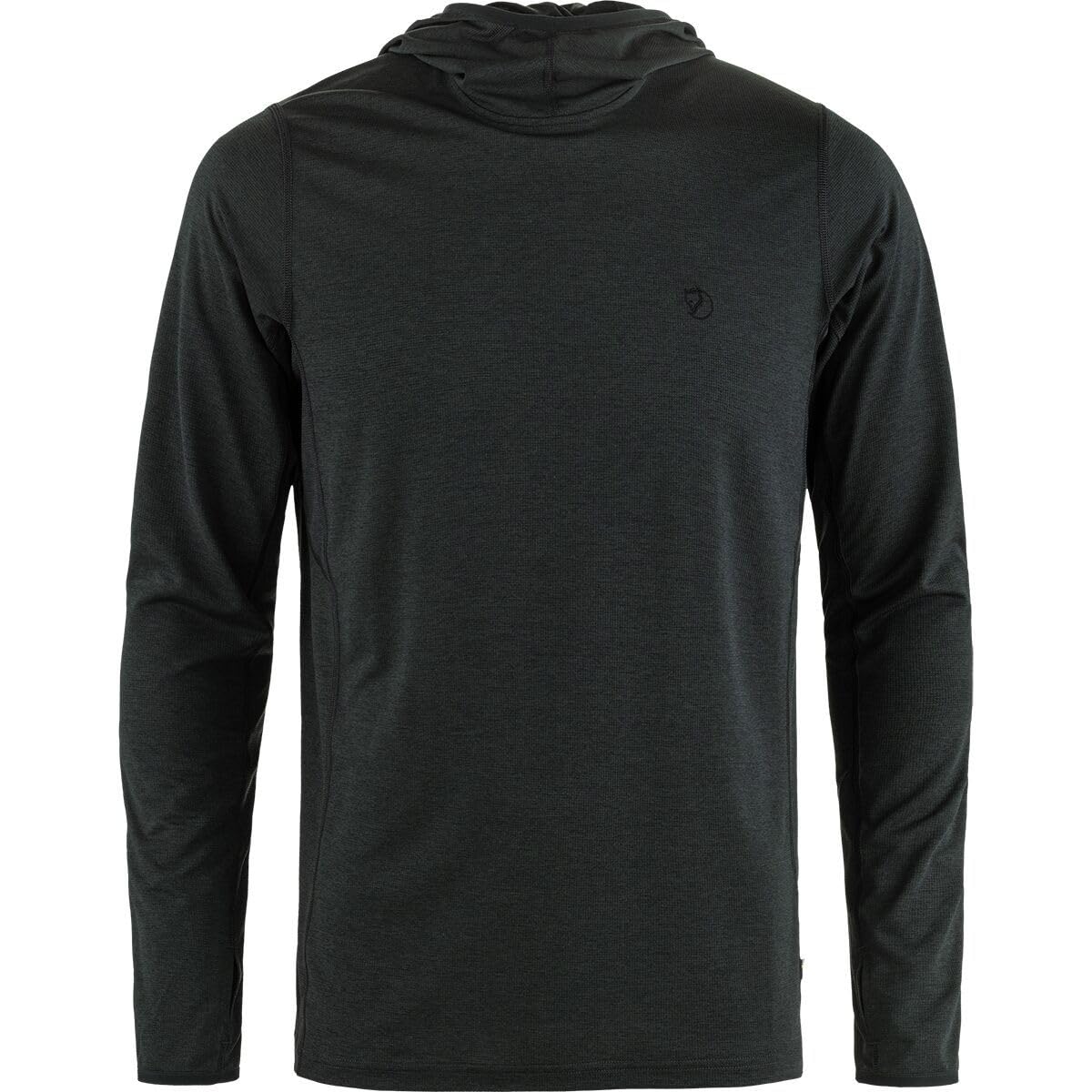 FJALLRAVEN 87199-550 Abisko Sun-Hoodie M długi sweter męski, czarny, rozmiar XXL