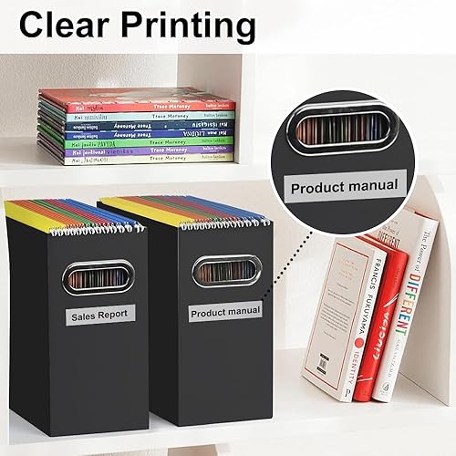 Miniatura 6 de Fimax - Cinta de etiquetas de repuesto compatible para Brother P-Touch M Tape M231 MK231 MK-231, 0.47 pulgadas, para usar con Brother P-Touch