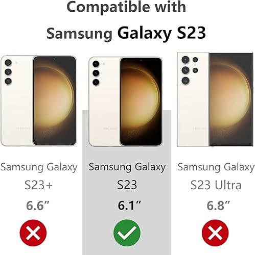 Miniatura 4 de Funda para Samsung Galaxy S23 con soporte de oso lindo soporte de anillo cubierta de protección completa para lente de cámara, fundas de TPU suave