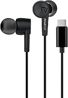Vista 6 de PALOVUE Auriculares USB tipo C con micrófono y control de volumen compatibles con Google Pixel, Samsung, Oneplus, Huawei, Sony, MacBook, SoundFlow
