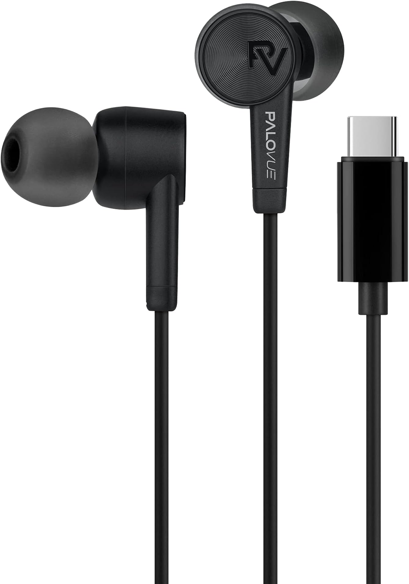 - USB Type C Headphones in Ear Earphones Earbuds with Mic and Volume Control Compatible for Google Pixel Samsung Oneplus Huawei Sony MacBook SoundFlow