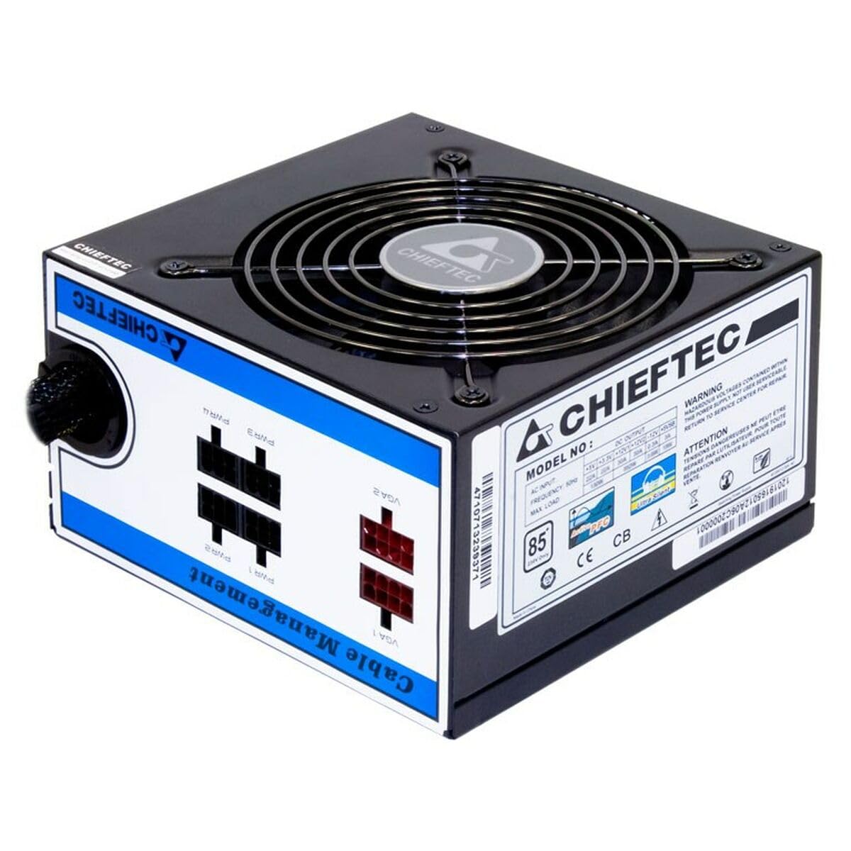 Chieftec CTG650C power supply unit 650 W 24pin ATX ATX Black