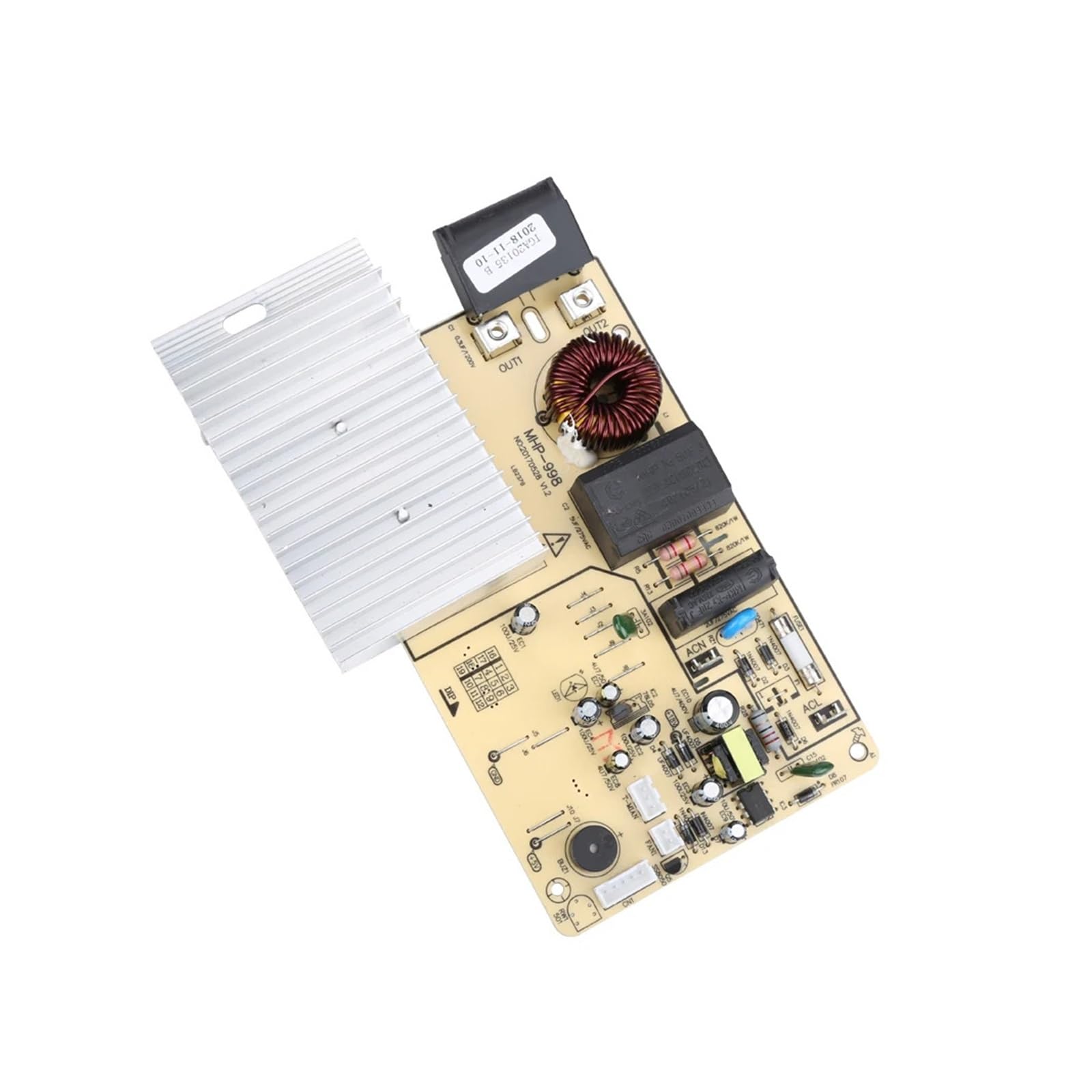 Genérico Placa de Circuito de 2000 W y 220 V con Panel de Control de Calentamiento por inducción de Bobina Adecuado for cocinas de inducción