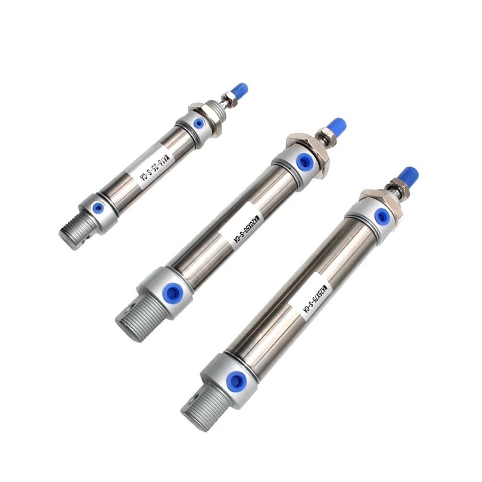 Edelstahl magnetischer Doppelwirk Kompakt Pneumatikzylinder | MA Serie,0,7MPa,16-40mm Bohrung,mehrere Hublängen,Pneumatikteil(400mm Stroke,25mm Bore)