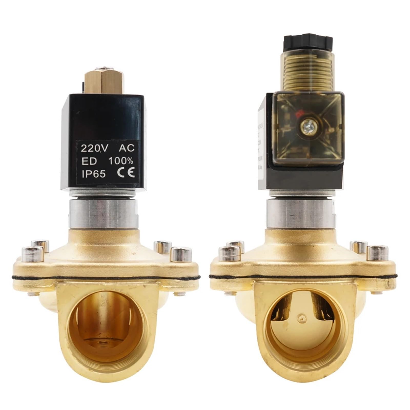 Valvola Sicurezza Ottone Elettrovalvola normalmente aperta in ottone, da G3/8" a G2",