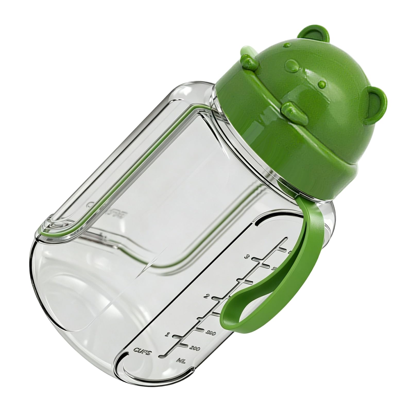 Buxuaaaa Unique Creature Like Meal Keeper with Tight Seal Great for Fruits Snacks Treats Portable Salad Jar Adorable Animal Shaped Salad Outdoor Activities Visible Structure