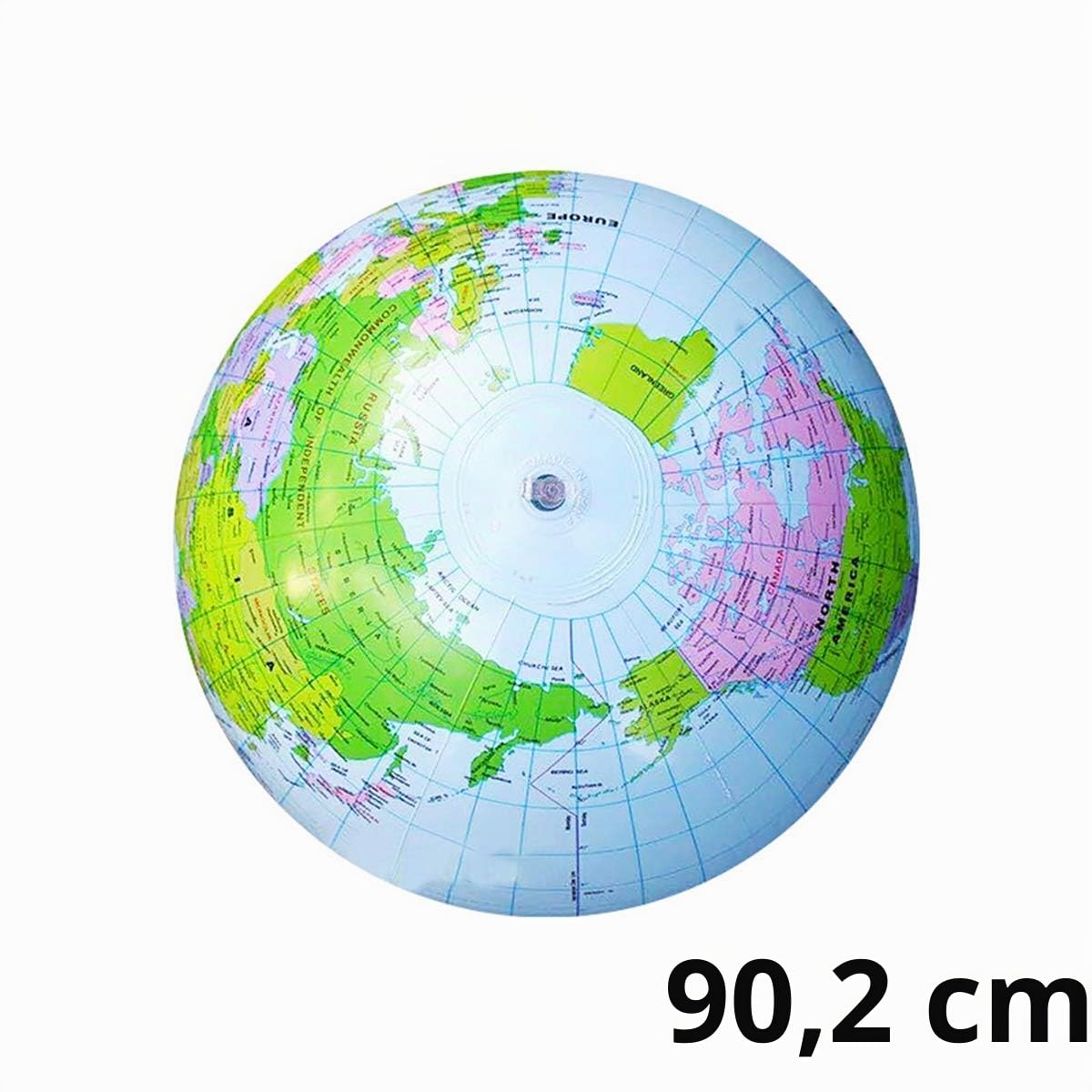 Globo Inflable Gigante Lowral, geografía del Mundo de la Tierra Inflable educativa temprana de los 90CM