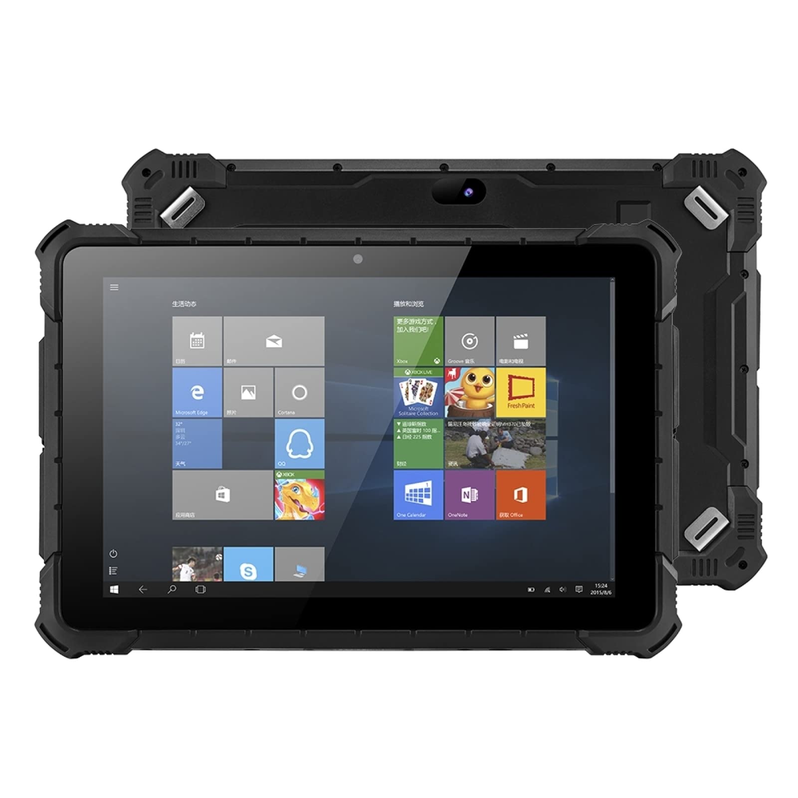 PiPO X4 - Rugged Tablet PC resistente a urti, acqua e polvere (IP67) con Windows 10, 10.1" IPS Full HD, Pentium J4205, 8 GB RAM, Memoria 128 GB, NFC