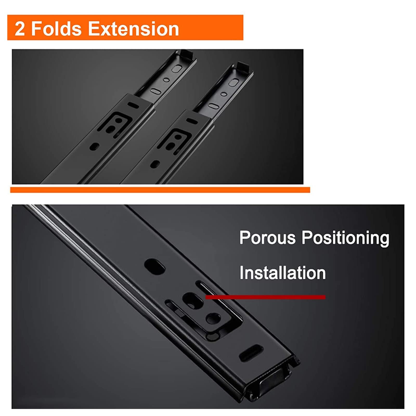 Amazon.co.jp: 引き出し スライド金具 20cm 25cm 30cm 35cm 40cm 45cm