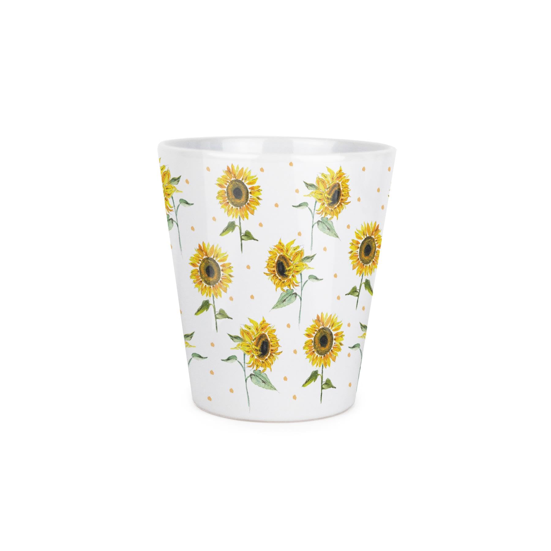 Purely Home Painted Sunflowers Plant Pot By Rhiannon ChaunceySmall Ceramic Plant Pot Gift from B&Q