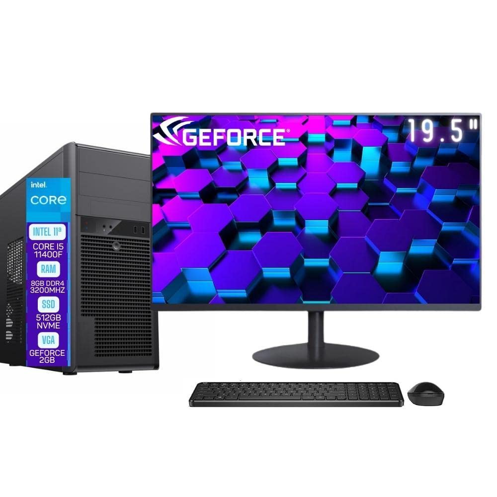 Computador Completo Skill Pro Intel 11ª Geração Core i5 11400F 8GB