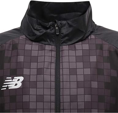 New Balance ウィンドブレーカー ブラック/グレー Amazon | ウインドブレーカー 上下セット メンズ ニューバランス