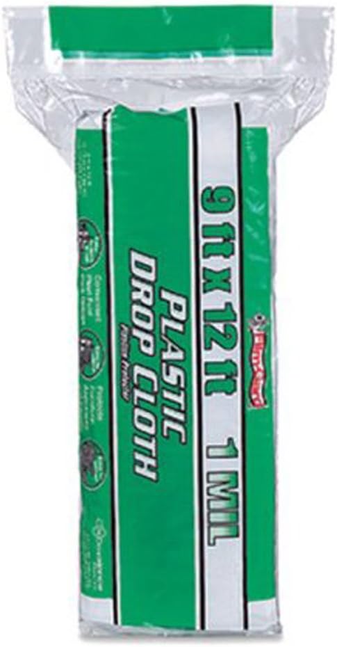 The Berry Company Tyco/Covalence Plastic #HS001 9x12 1Mil Drop Cloth