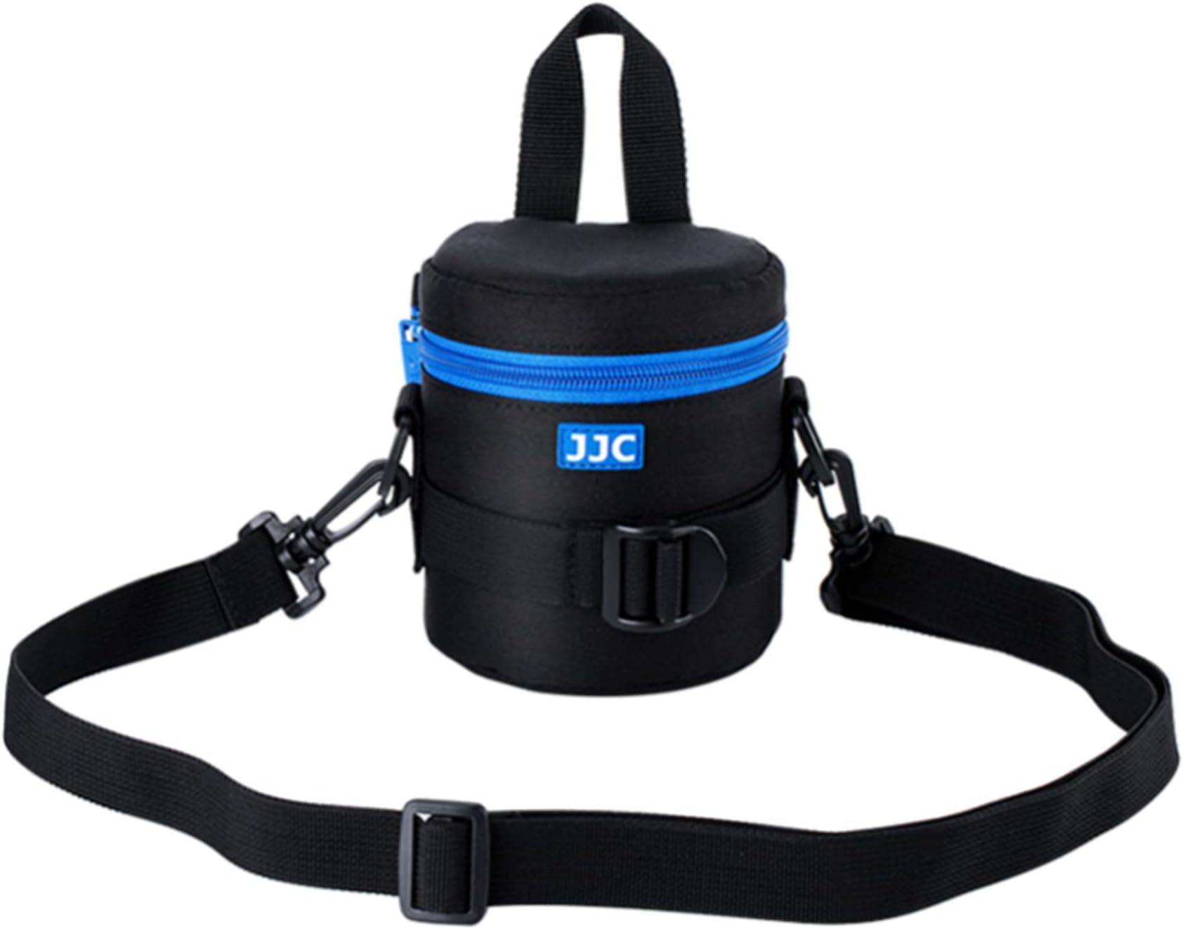 JJC Thick Camera Lens Case Bag for Canon RF-S 18-150mm f/3.5-6.3 IS STM EF 50mm f/1.8 EF-S 18-55mm II Nikon AF 50mm f1.8D AF-S 50 mm f1.8G 18-55mm Fuji XF 23mm 35mm F2 and Lens Size Below 2.95"x3.93"