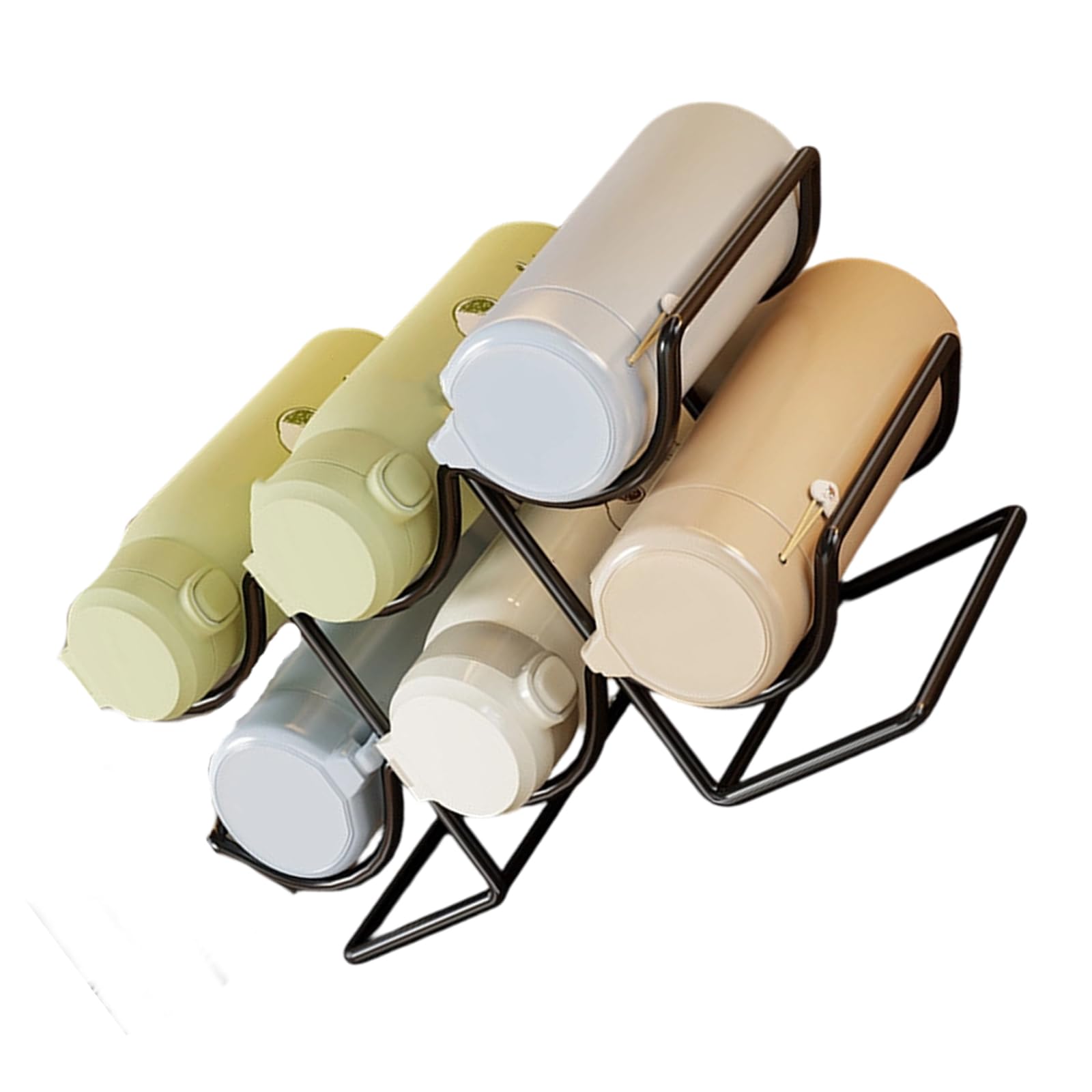 ZEPFJHE Cup Management Systems for Mess Release Desk Built with Sturdy Iron Frame and Modern Aesthetic Desk Organizers Space Saving Cup Stand
