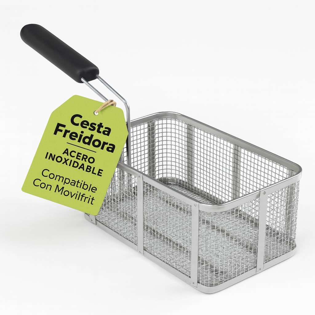 CubetasGastronorm ®- Movilfrit - Cesta Freidora 205x290x125mm Movilfrit - P 907041